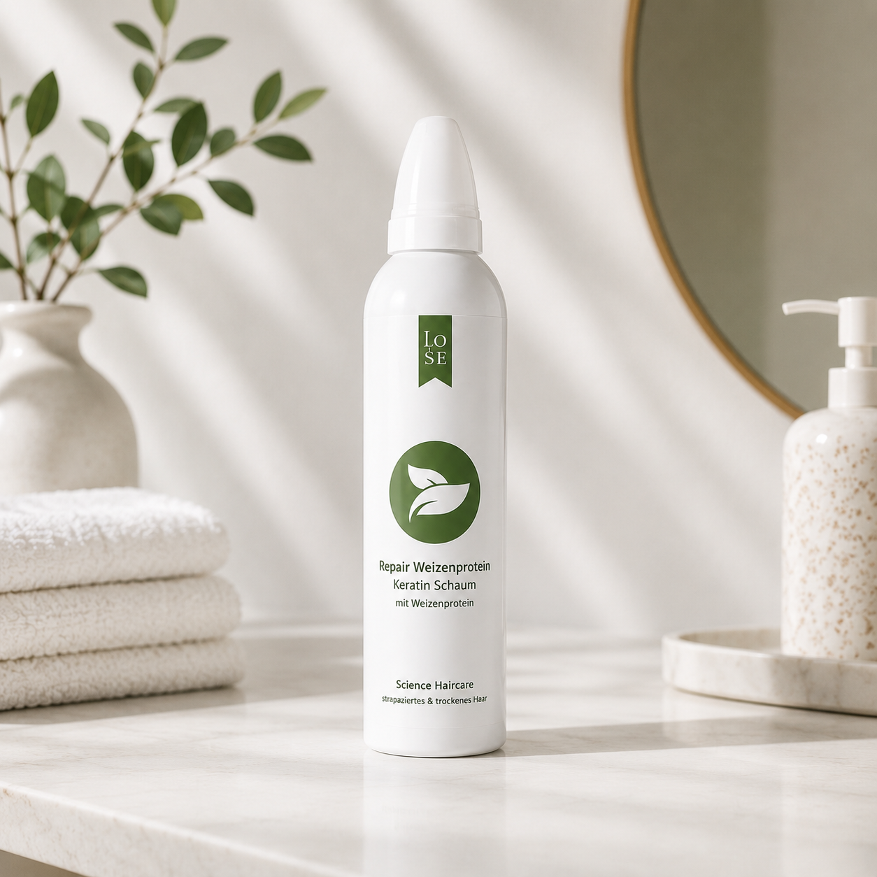 Ultra Repair Weizenprotein Keratin Schaum